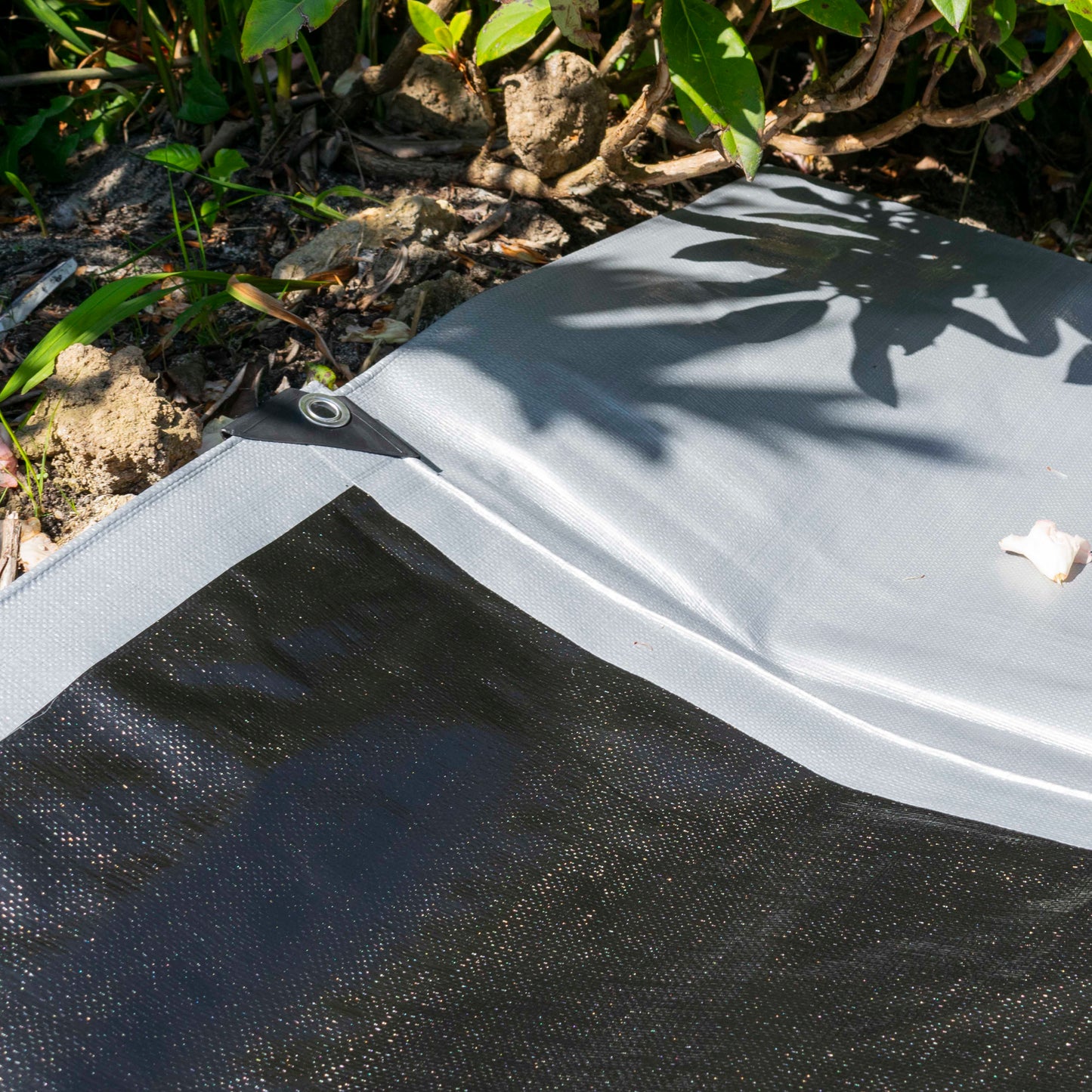 5m x 5m Silver 300gsm Pool Tarp