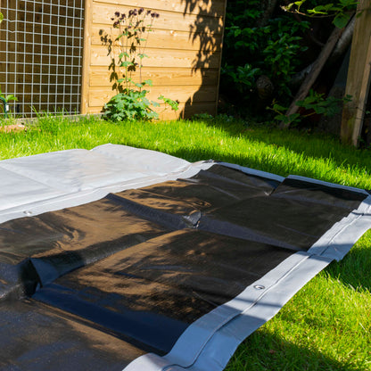 4m x 5m Silver 300gsm Pool Tarp