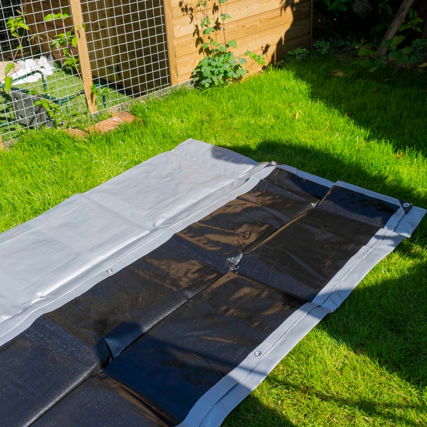 5m x 5m Silver 300gsm Pool Tarp