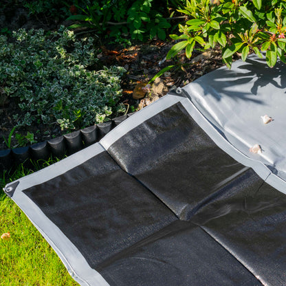 3m x 3m Silver 300gsm Pool Tarp