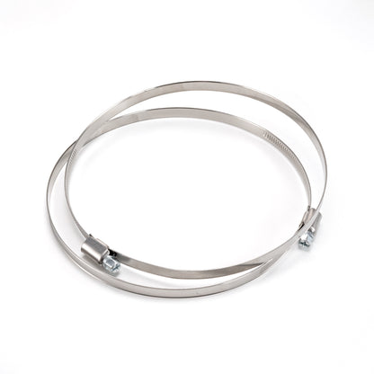 W2 Stainless Steel Hose Clips, 160mm - 180mm