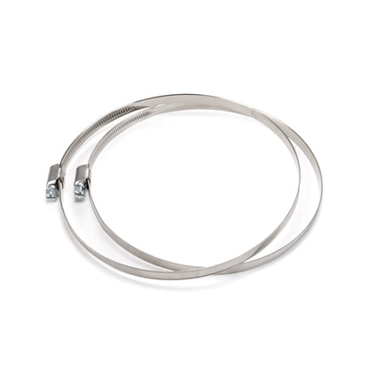W2 Stainless Steel Hose Clips, 160mm - 180mm