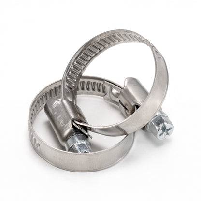 W2 Stainless Steel Hose Clips, 32mm - 50mm