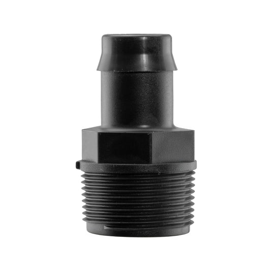 1" Irrigation Pipe Adapter with BSPM Thread