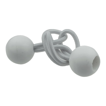 White Bungee Balls 6"