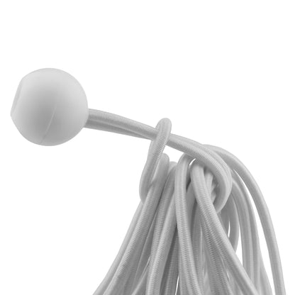 White Bungee Balls 6"