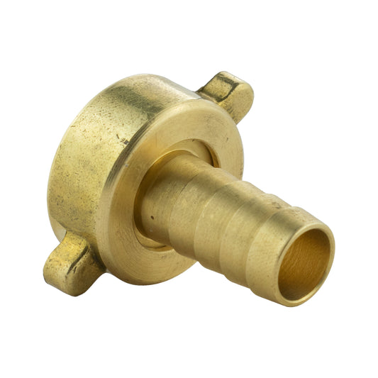 Brass 13mm Barbed Adapter with 1/2" BSP Female Thread