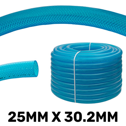 25mm Braided PVC Fuel Hose