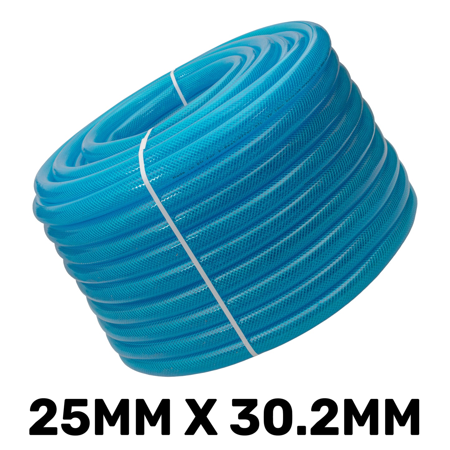 25mm Braided PVC Fuel Hose