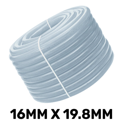 16mm Transparent Braided Reinforced Tech Hose