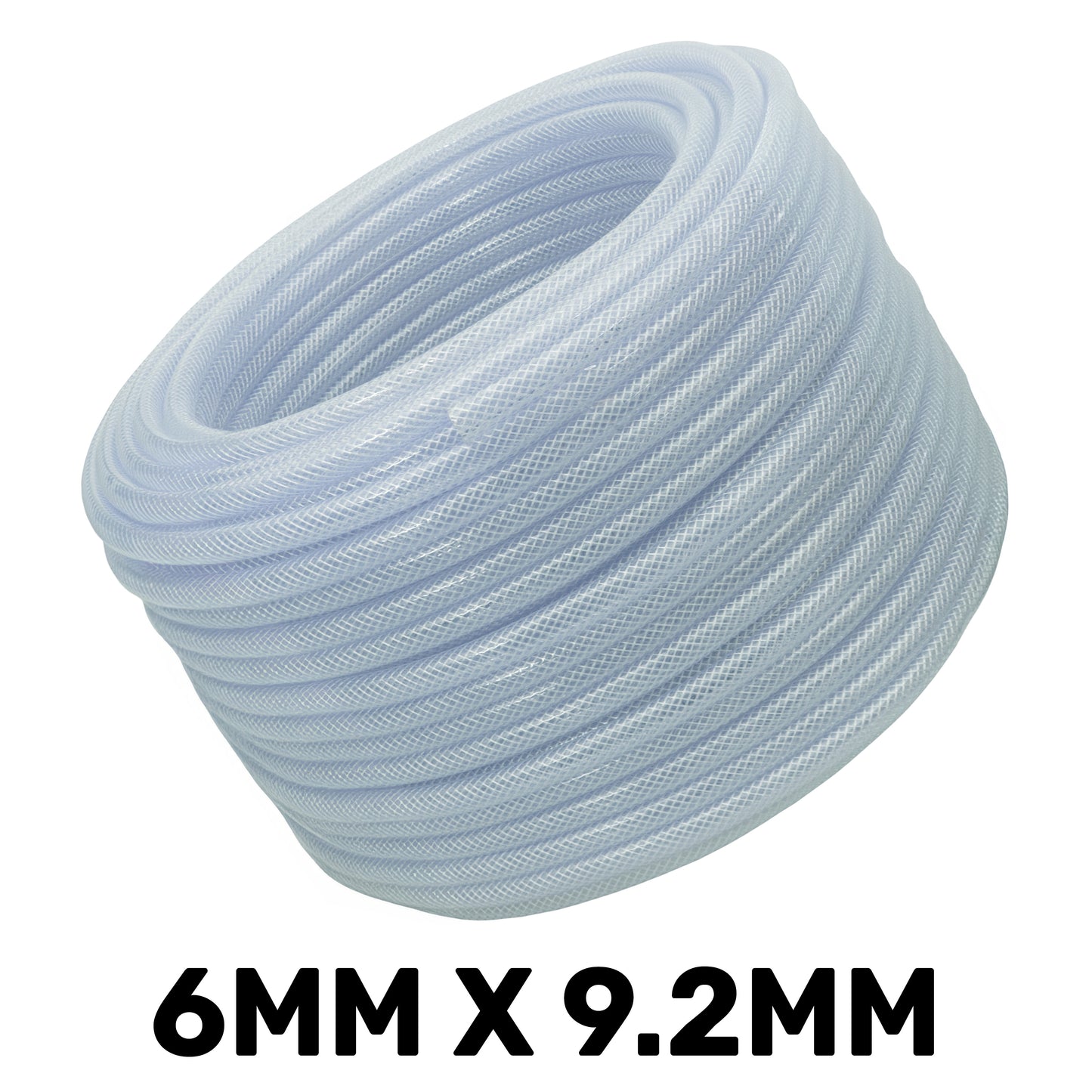 6mm Transparent Braided Reinforced Tech Hose