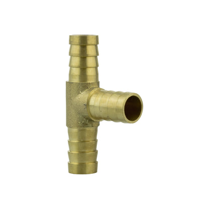 Brass 3-way Tee Splitter, 10mm