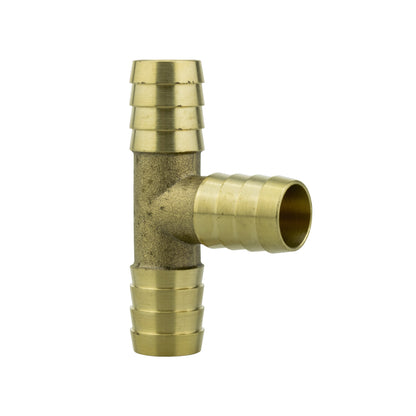Brass 3-way Tee Splitter, 15mm
