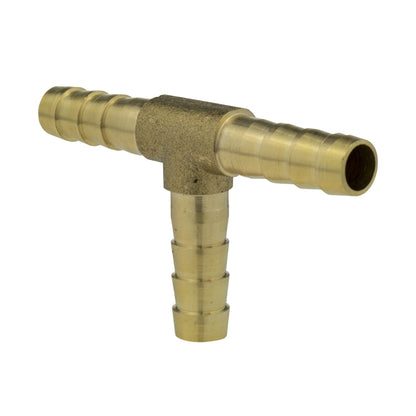 Brass 3-way Tee Splitter, 6mm