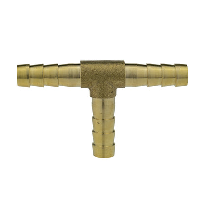 Brass 3-way Tee Splitter, 6mm