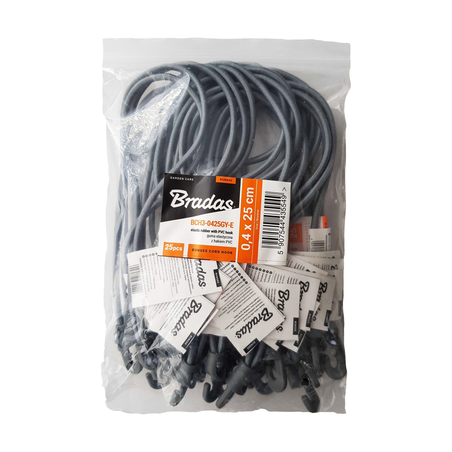 Bungee Loop with Hooks, 25cm