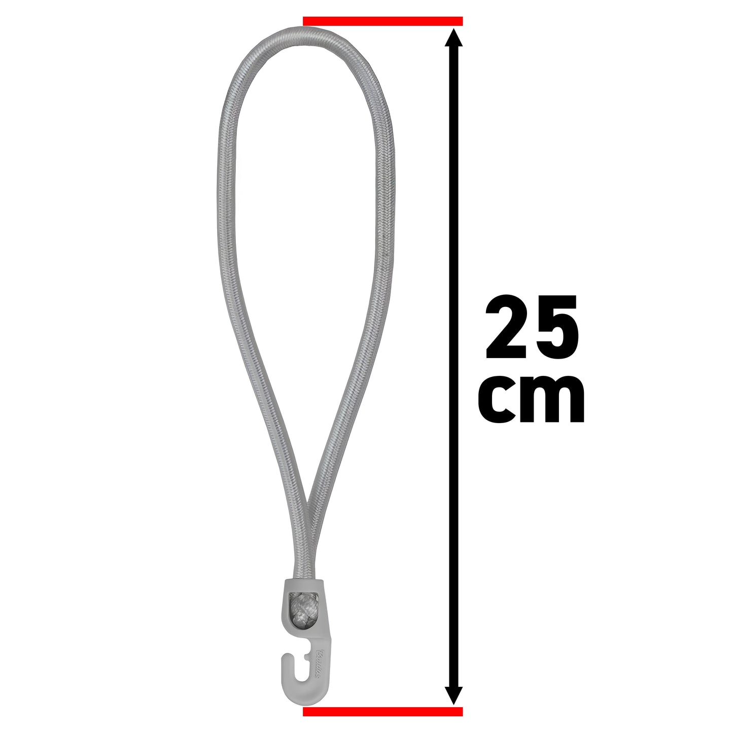 Bungee Loop with Hooks, 25cm