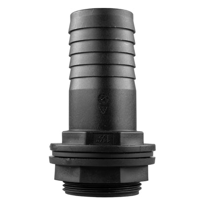 Water Butt Overflow Adapter with Nut & Washer, 1.5"