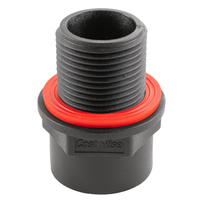 Male to Female Threaded Water Butt Tank Adapter, 1"