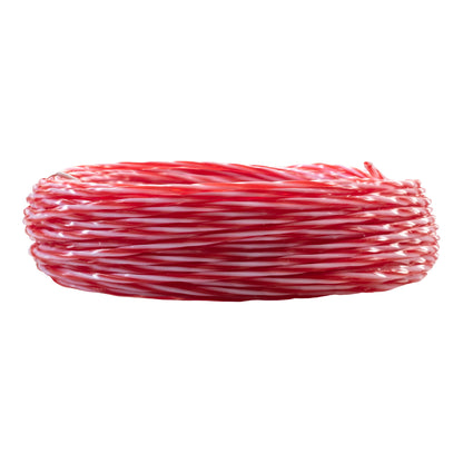15m Dual Core Twisted Red Chess Trimmer Line, 2mm