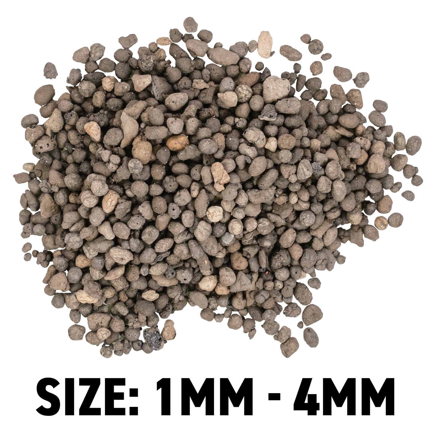 1mm - 4mm Clay Hydroponic Growing Pebbles for Plants