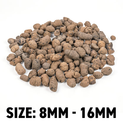 8mm - 16mm Clay Hydroponic Growing Pebbles for Plants