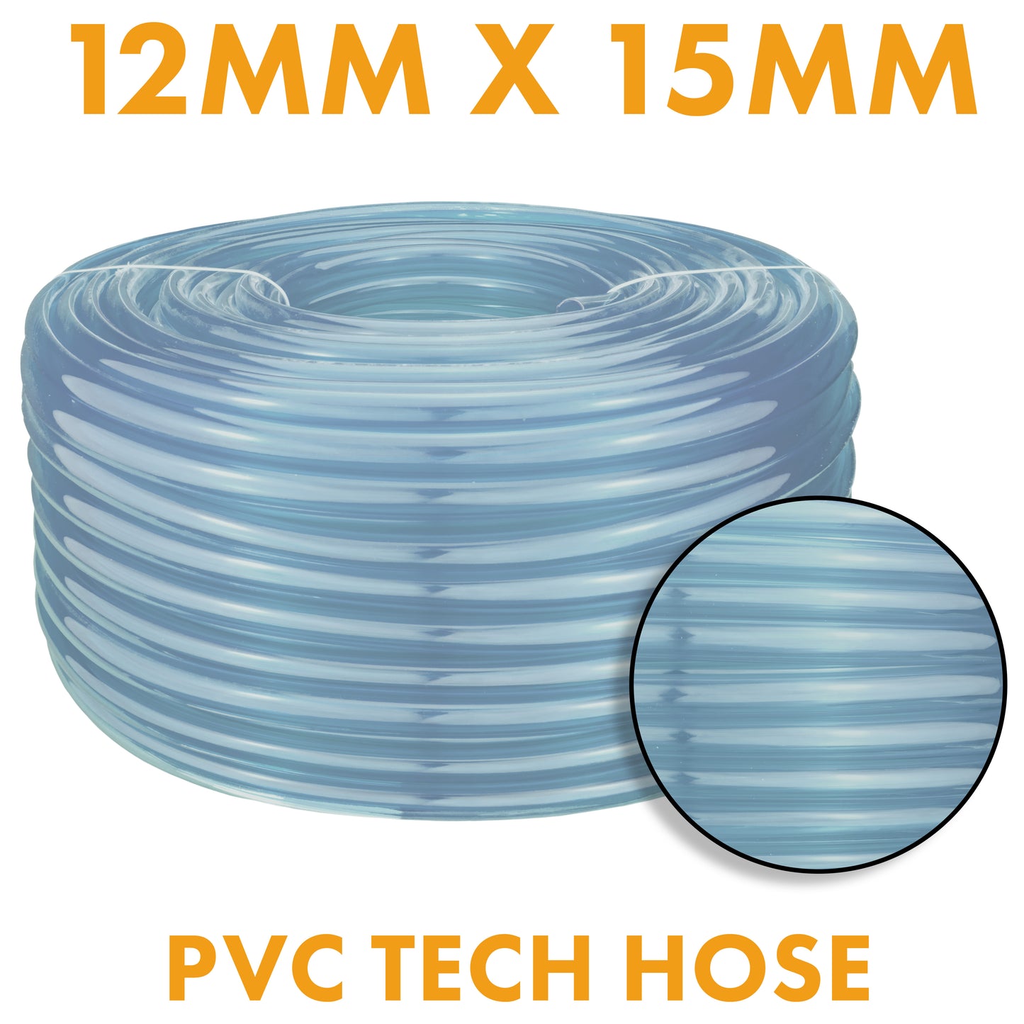 12mm Transparent PVC Technical Hose