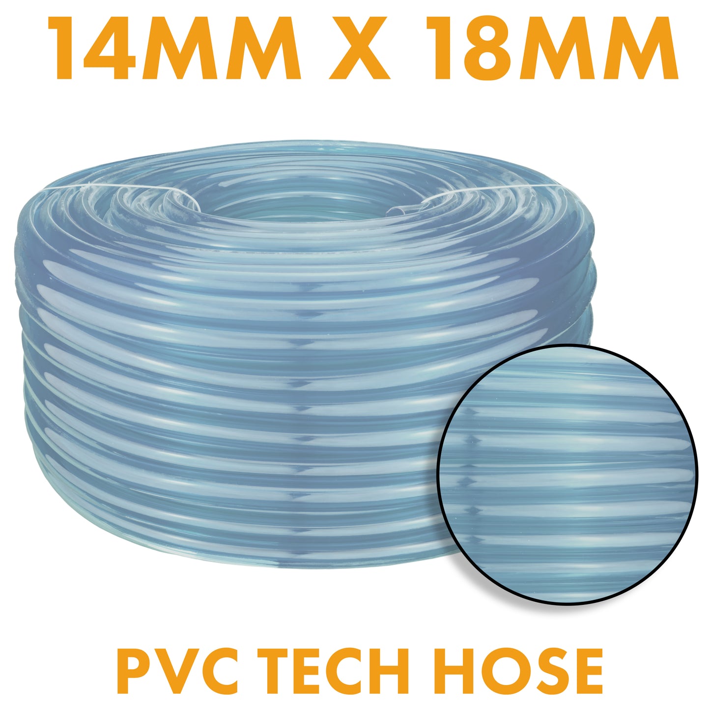 14mm Transparent PVC Technical Hose