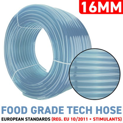 16mm Transparent PVC Technical Hose