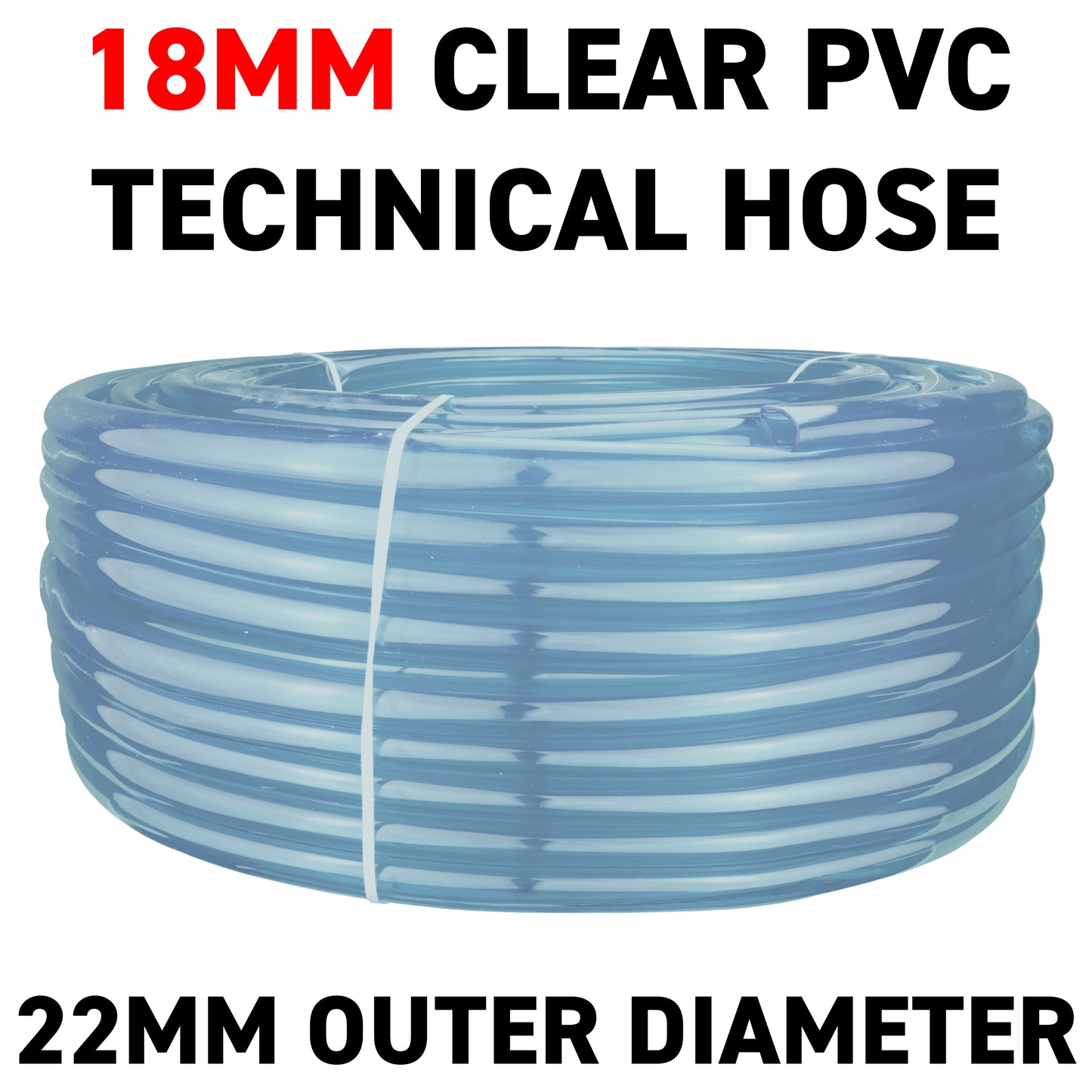 18mm Transparent PVC Technical Hose