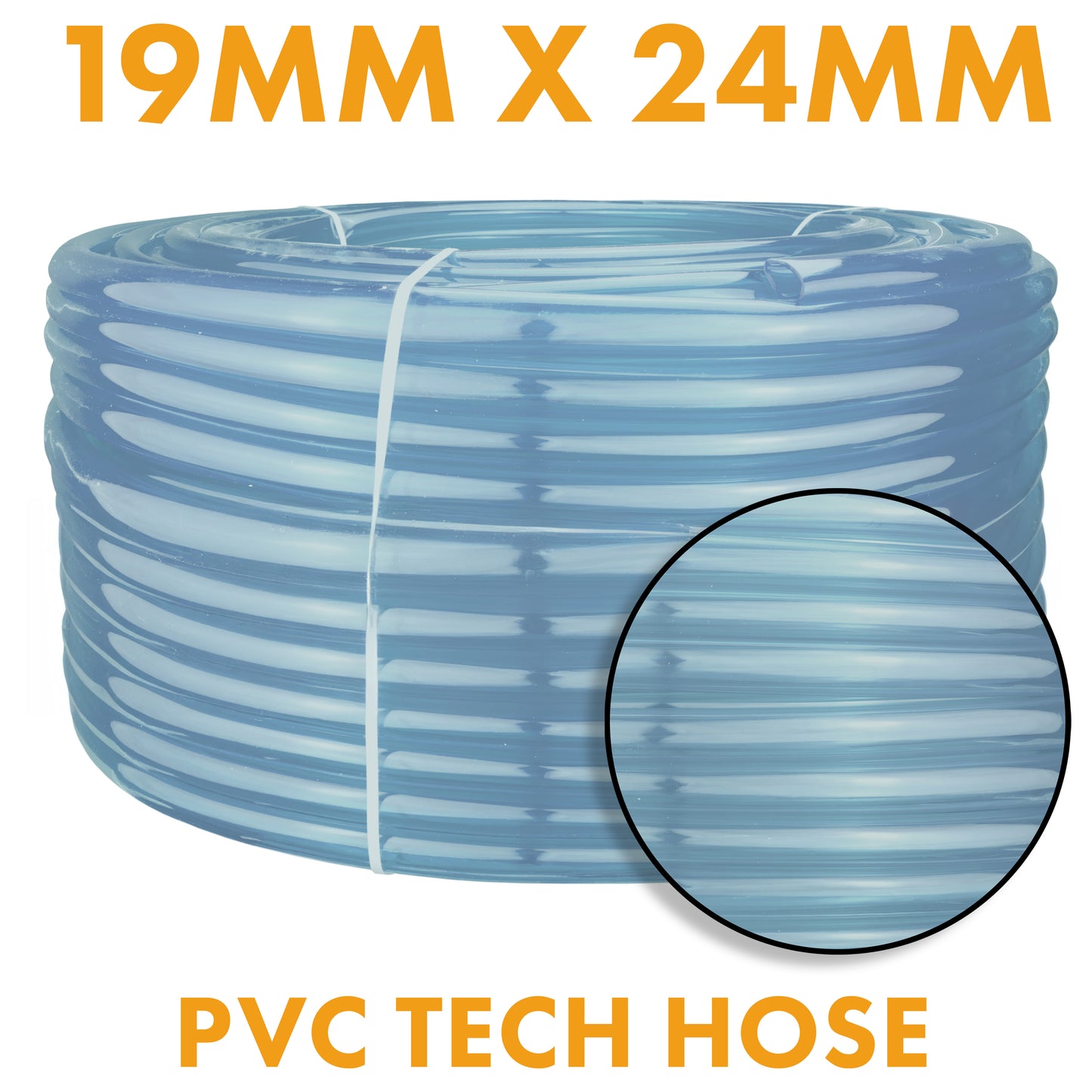 19mm Transparent PVC Technical Hose