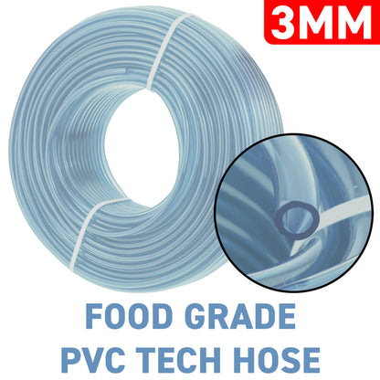 3mm Transparent PVC Technical Hose