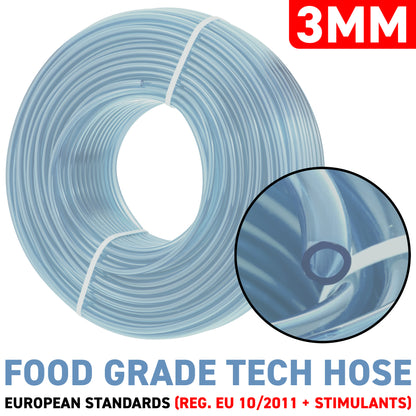 3mm Transparent PVC Technical Hose