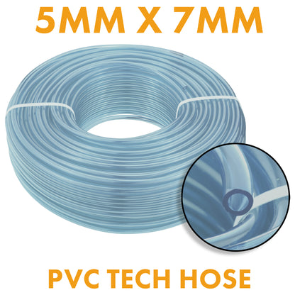 5mm Transparent PVC Technical Hose