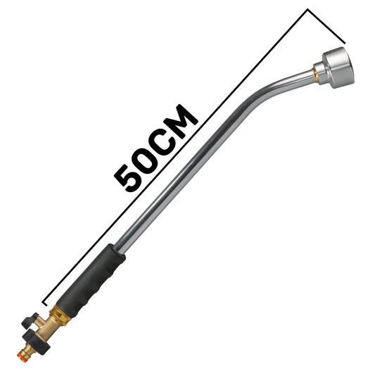 Professional 50cm Watering Lance with Rose & Brass Hose Connector Inlet