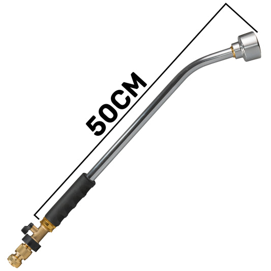 50cm Watering Lance with Rose & Brass Hosepipe Connector