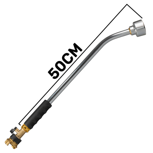 50cm Nursery Watering Lance with Rose & Brass GEKA Quick Release