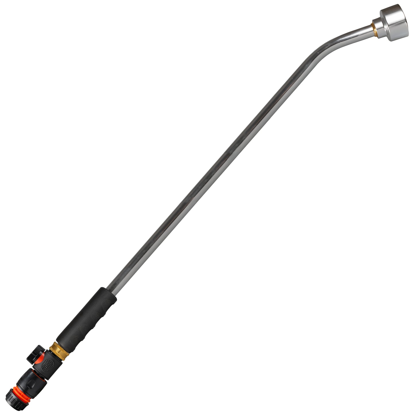 90cm Watering Lance with Rose, Plastic Valve & Hose Connector