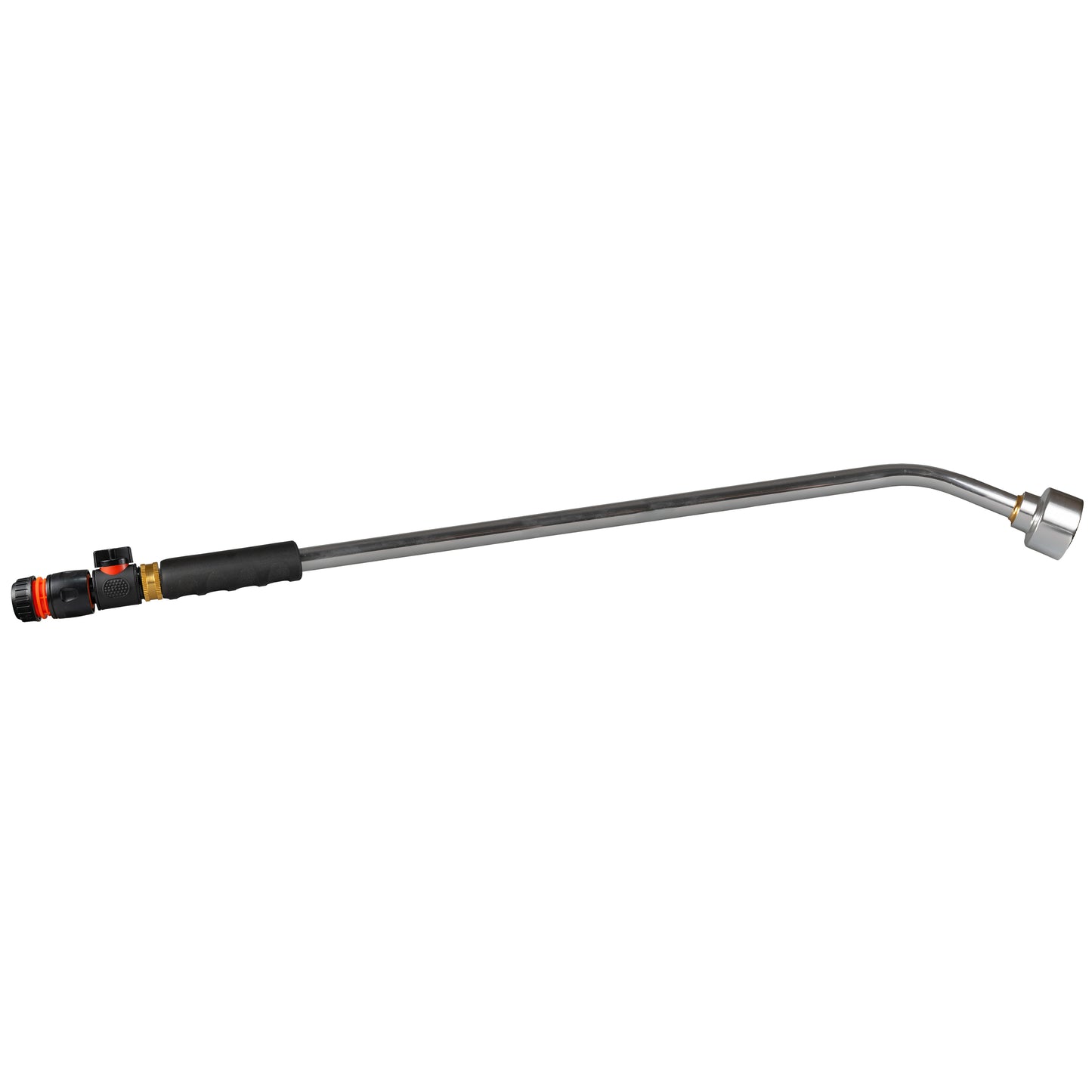 90cm Watering Lance with Rose, Plastic Valve & Hose Connector