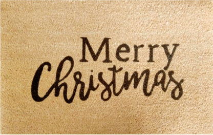 Merry Christmas Doormat - 60cm x 40cm