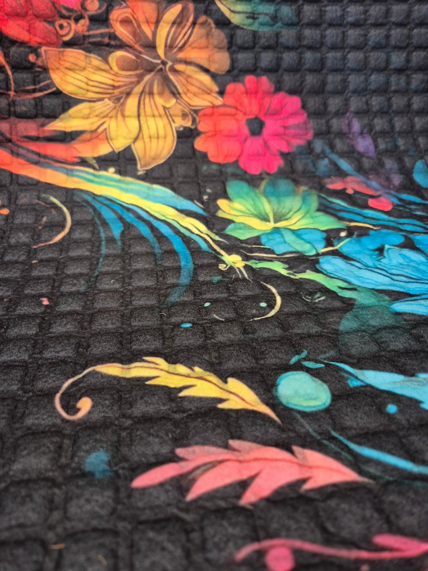 3D Embossed Doormat, 75cm x 45cm - Butterflys