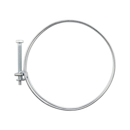 Galvanised Steel Double Wire Hose Clamps, 60mm-65mm