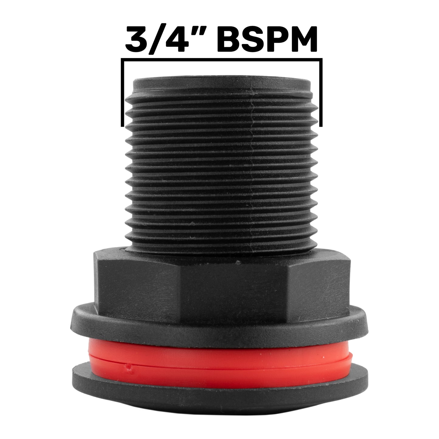 Water Tank Bulkhead Drain Plug, 3/4"