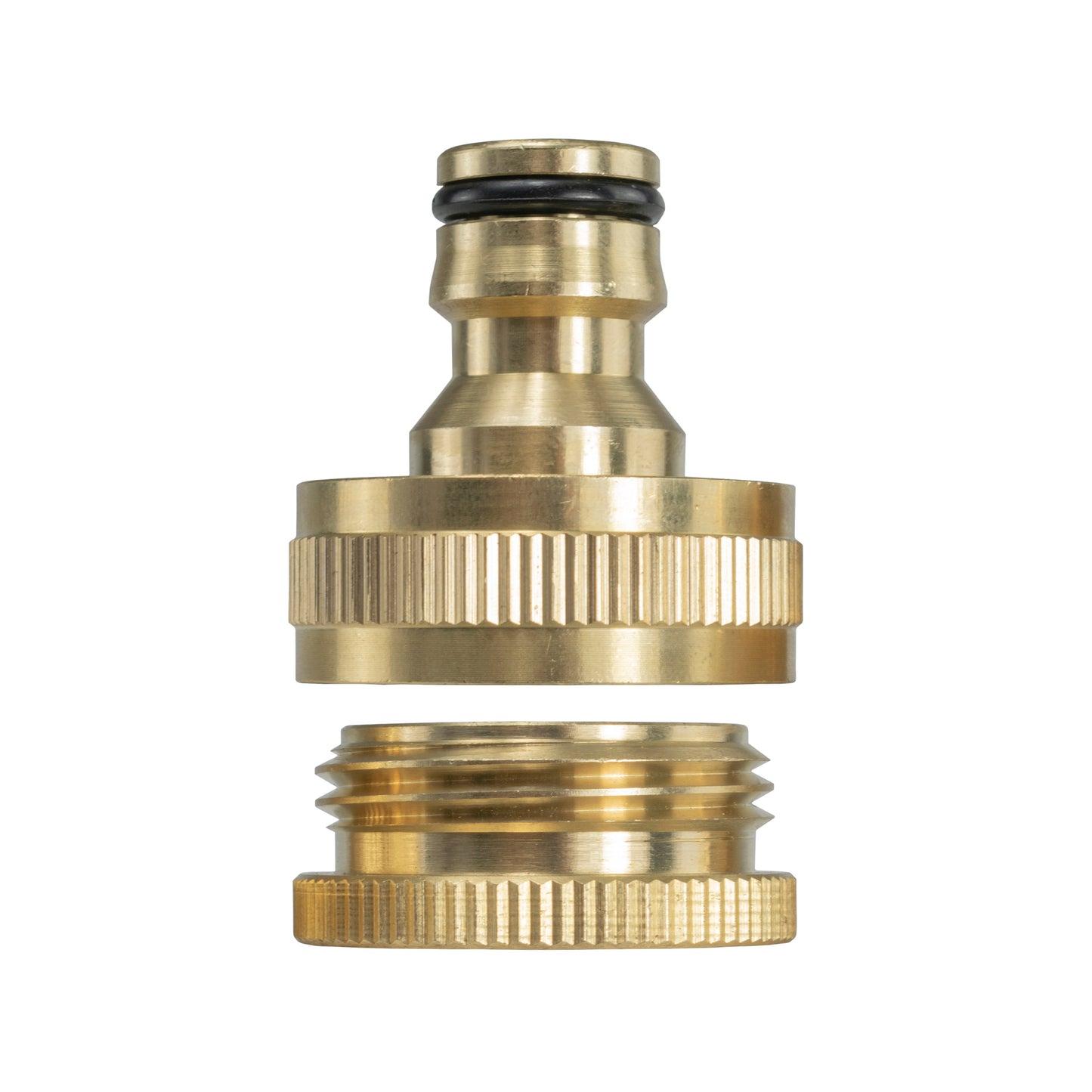 Female Tap Connector – 1” & 3/4” BSPF, Brass