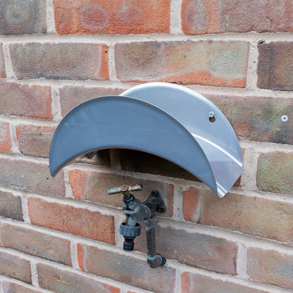Metal Garden Hose Pipe Holder Hanger Bracket Screw On Wall Mounted Storage
