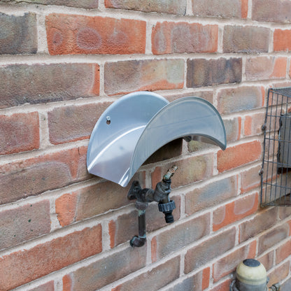 Metal Garden Hose Pipe Holder Hanger Bracket Screw On Wall Mounted Storage