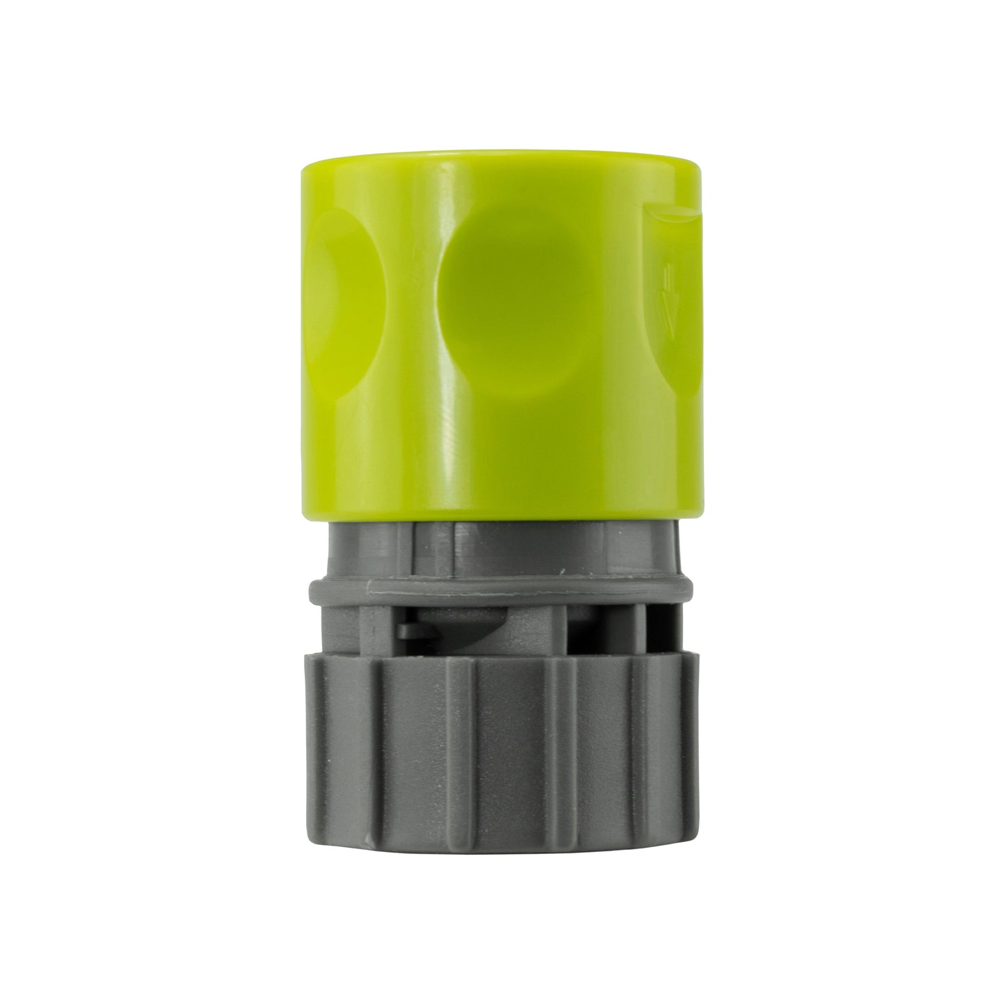Female Hose Connector with 3/4" BSPF Thread, Lime