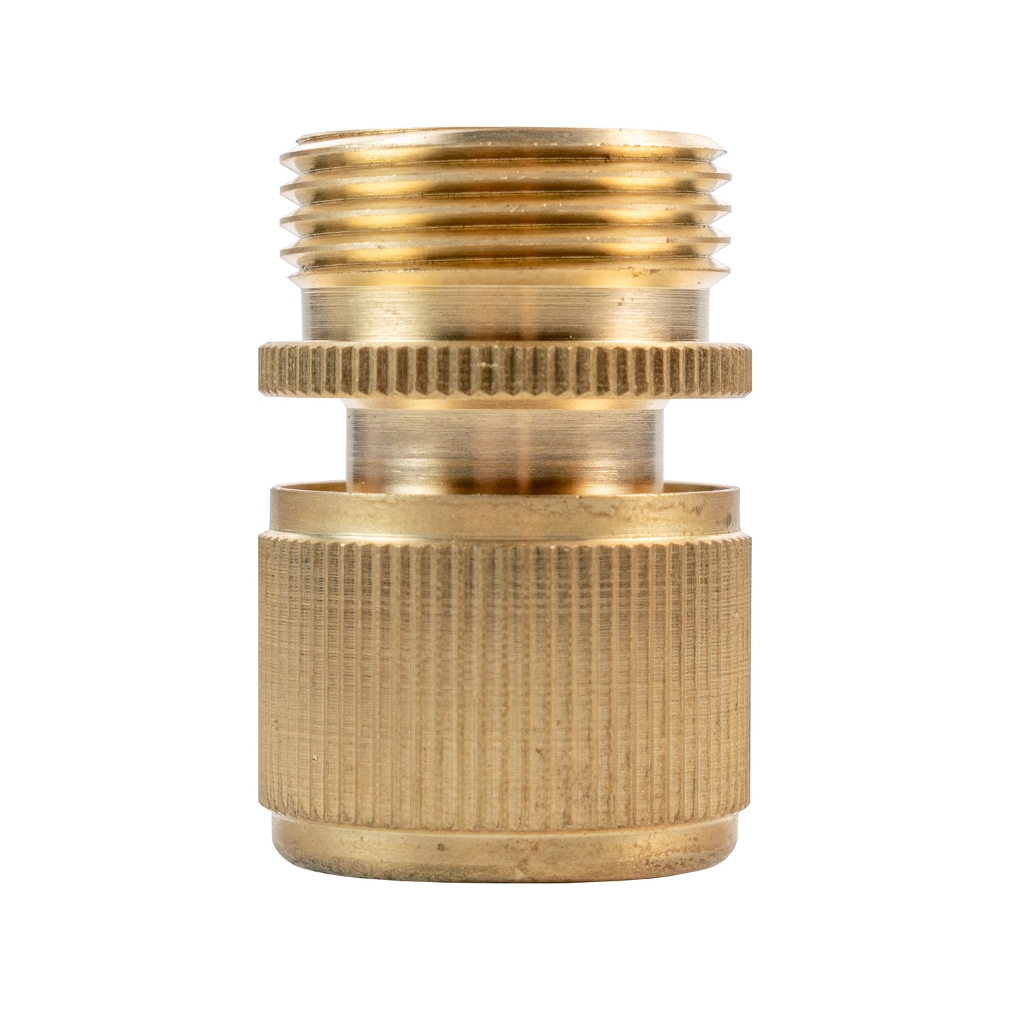 Female Hose Connector with 3/4" BSPM Thread, Brass