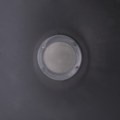 21cm Wide Mouthed Fuel Funnel with Angled Spout, Grey