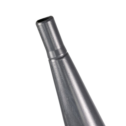 21cm Wide Mouthed Fuel Funnel with Angled Spout, Grey